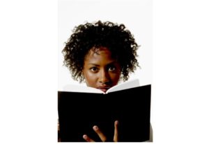 Black Woman Reading