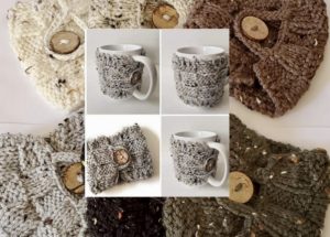 Coffee Mug Wool Cozy Warmer